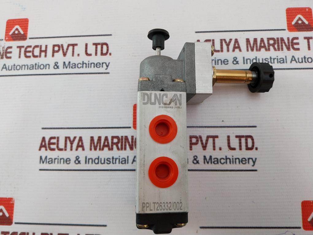 Duncan A53014mo Single Coil Spool Design Solenoid Valve , Uid J362