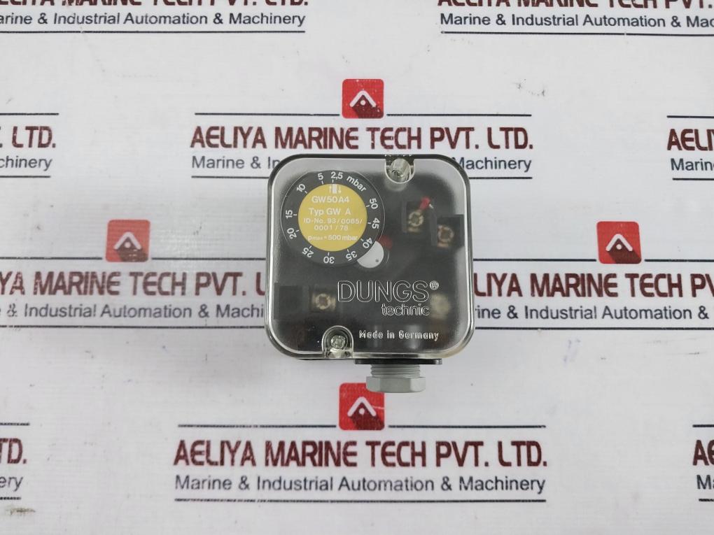 Dungs Technic Gw50a4 500 Mbar Gas Pressure Switch