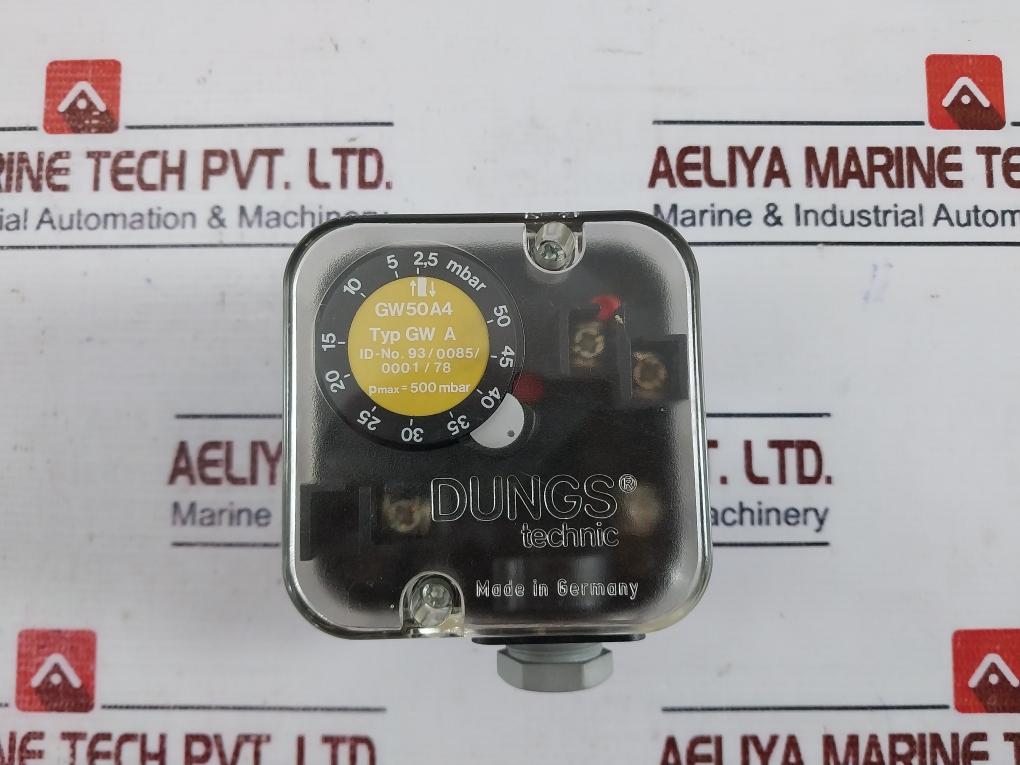 Dungs Technic Gw50a4 500 Mbar Gas Pressure Switch