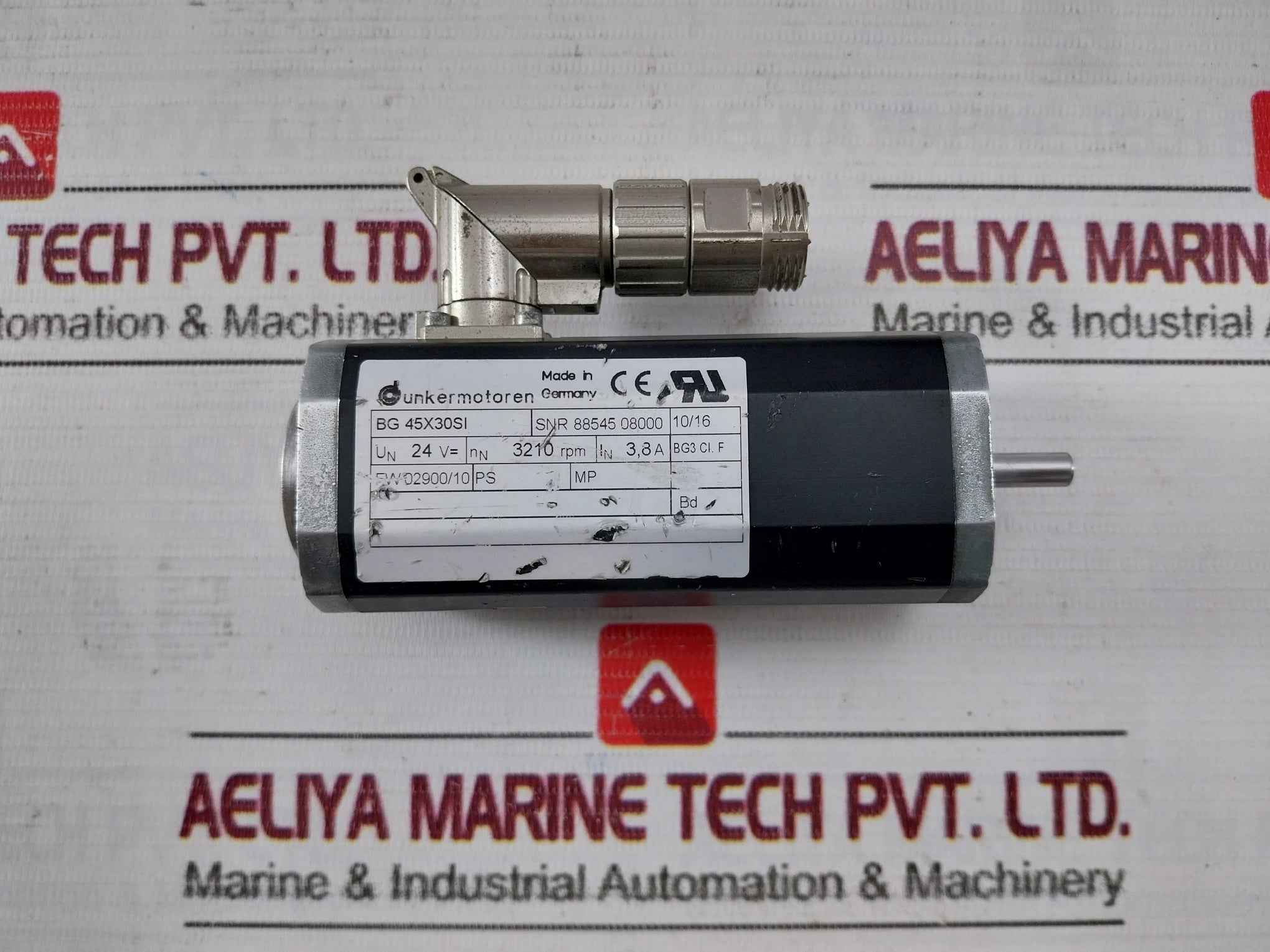 Dunkermotoren Bg 45X30Si Brushless Dc Motor 24V Bg3 Cl.F