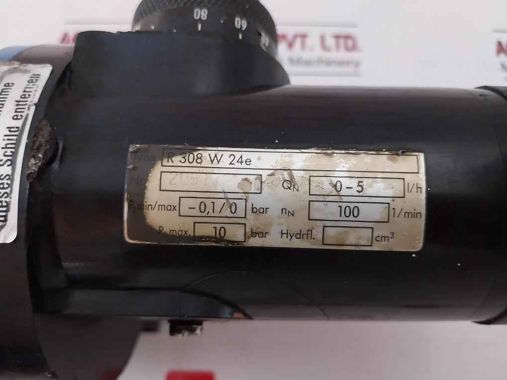 Dunkermotoren Dr 52.0X60-2 Ac Motor 60Hz Cm3 0-100% 10Bar 440V