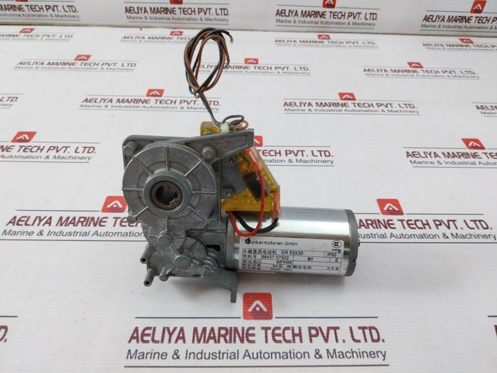 Dunkermotoren Gr 53X30 Permanent Magnet Dc Motor 95Vdc 34.2W Ip50