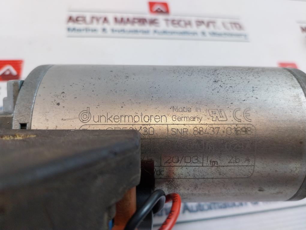 Dunkermotoren Gr53X30 Spring Charging Motor