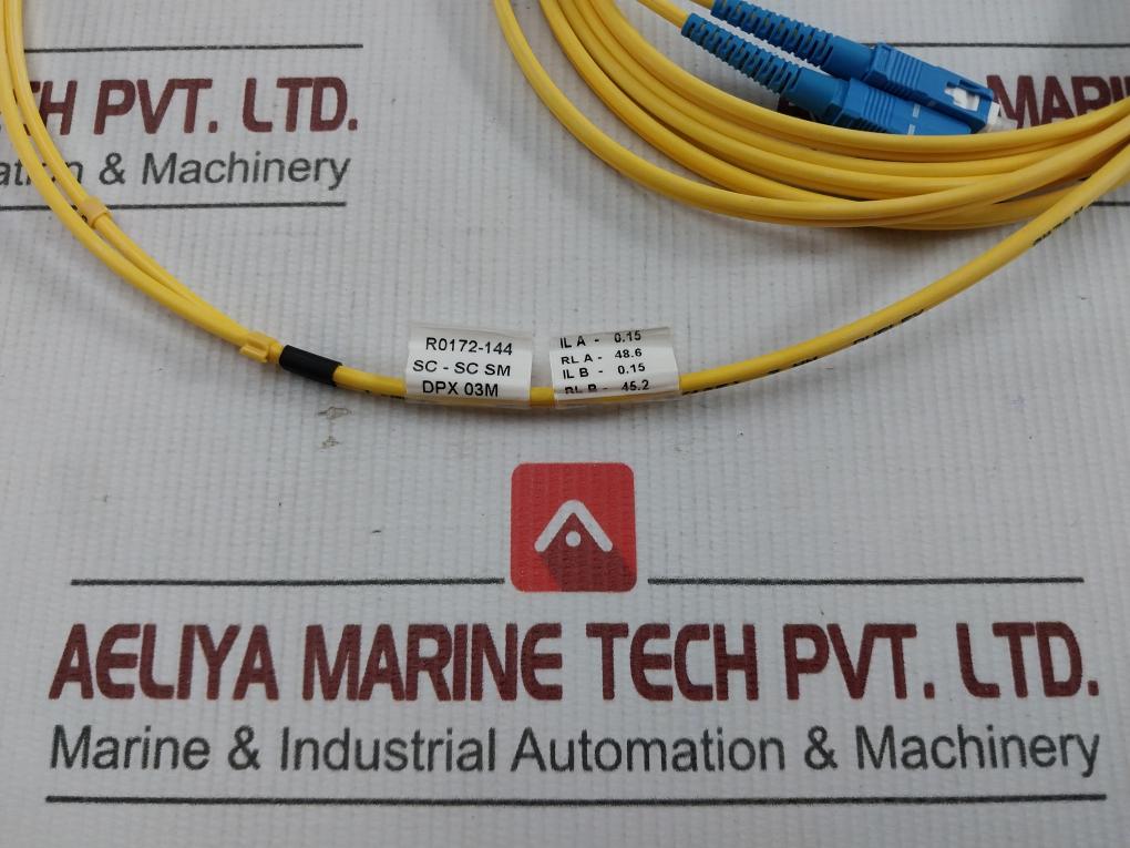Duplex Fiber Optic Cable Ftek-dx-sm-sc/Sc-pc-03M Sc-sc Sm Dpx 03M(9/125)