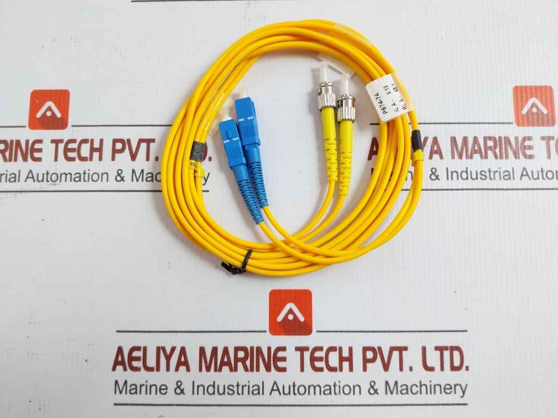 Duplex Fiber Optic Patch Cable Ftk-dx-sm-sc/St-pc-02M St-sc Sm Dpx 02M (9/125) New