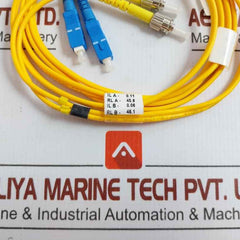 Duplex Fiber Optic Patch Cable Ftk-dx-sm-sc/St-pc-02M St-sc Sm Dpx 02M (9/125) New