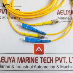 Duplex Fiber Optic Patch Cable Ftk-dx-sm-sc/St-pc-02M St-sc Sm Dpx 02M (9/125) New