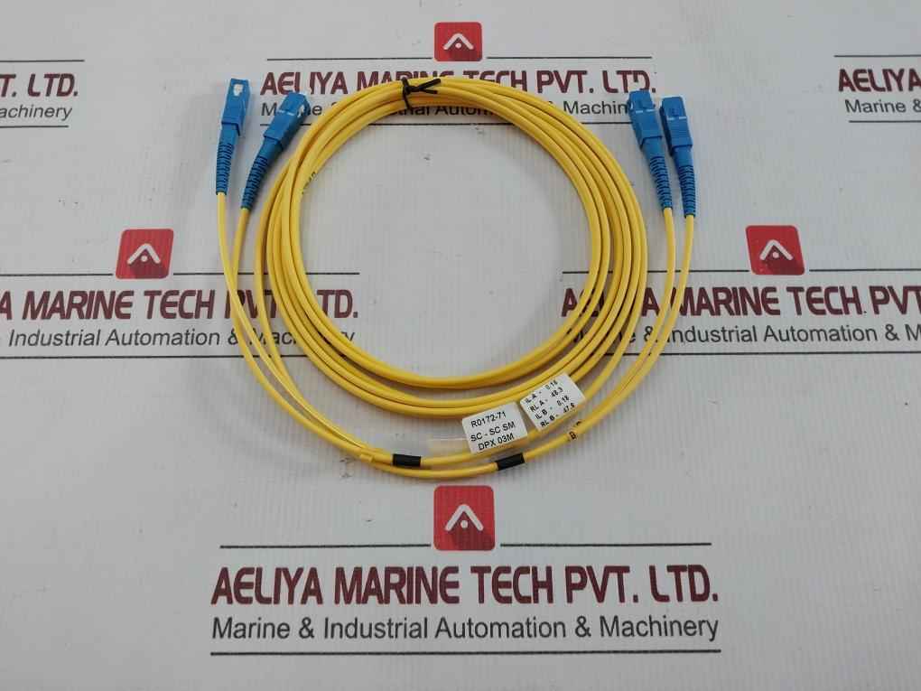 Duplex Fiber Optic Patch Cable R0172-71 Sc-sc Sm Dpx 03M (9/125)