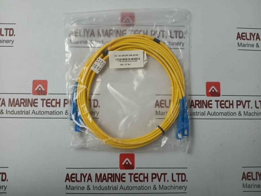 Duplex Fiber Optic Patch Cable Sc-sc Sm Dpx 03M (9/125) New