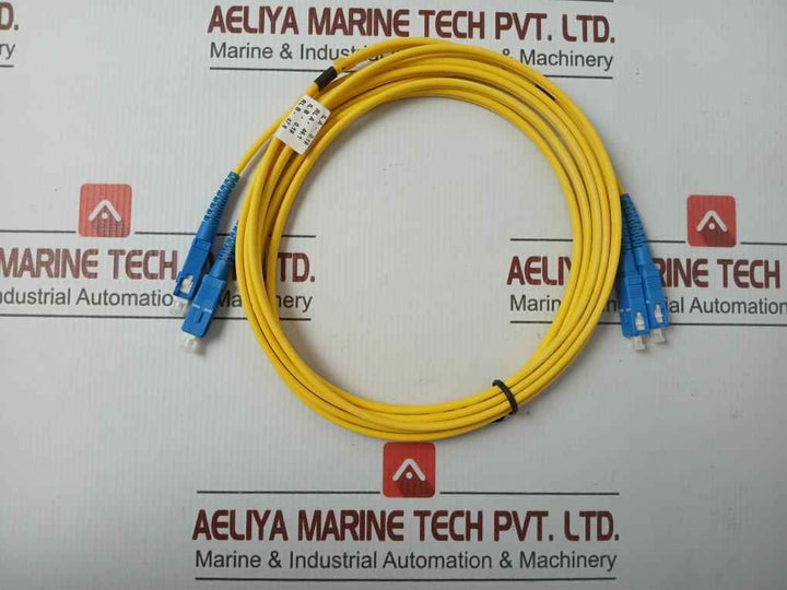 Duplex Fiber Optic Patch Cable Sc-sc Sm Dpx 03M (9/125) New