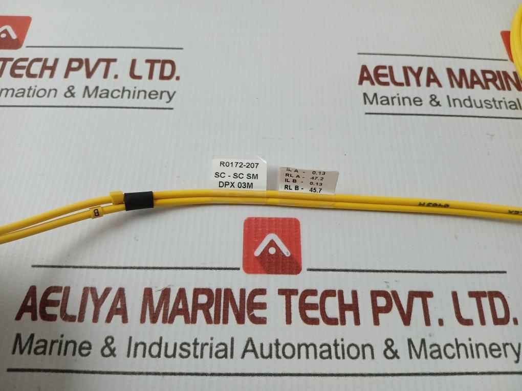 Duplex Fiber Optic Patch Cable Sc-sc Sm Dpx 03M (9/125) 70 Gm