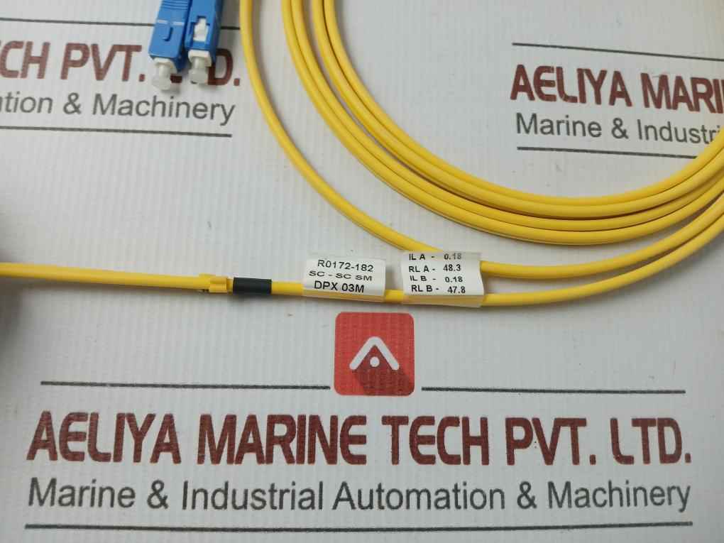 Duplex Fiber Optic Patch Cable Sc-sc Sm Dpx 03M (9/125) 70 Gm
