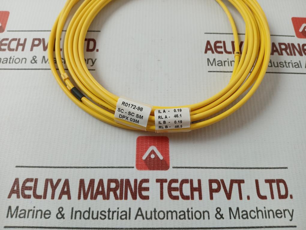 Duplex Fiber Optic Patch Cable Sc-sc Sm Dpx 03M (9/125)