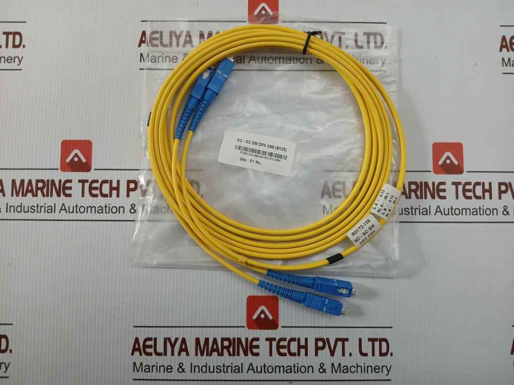 Fiber Optic Patch Cable Ftek-dx-sm-sc/Sc-pc-03M Duplex Sm Sc-sc P.C.3M 270 Gm