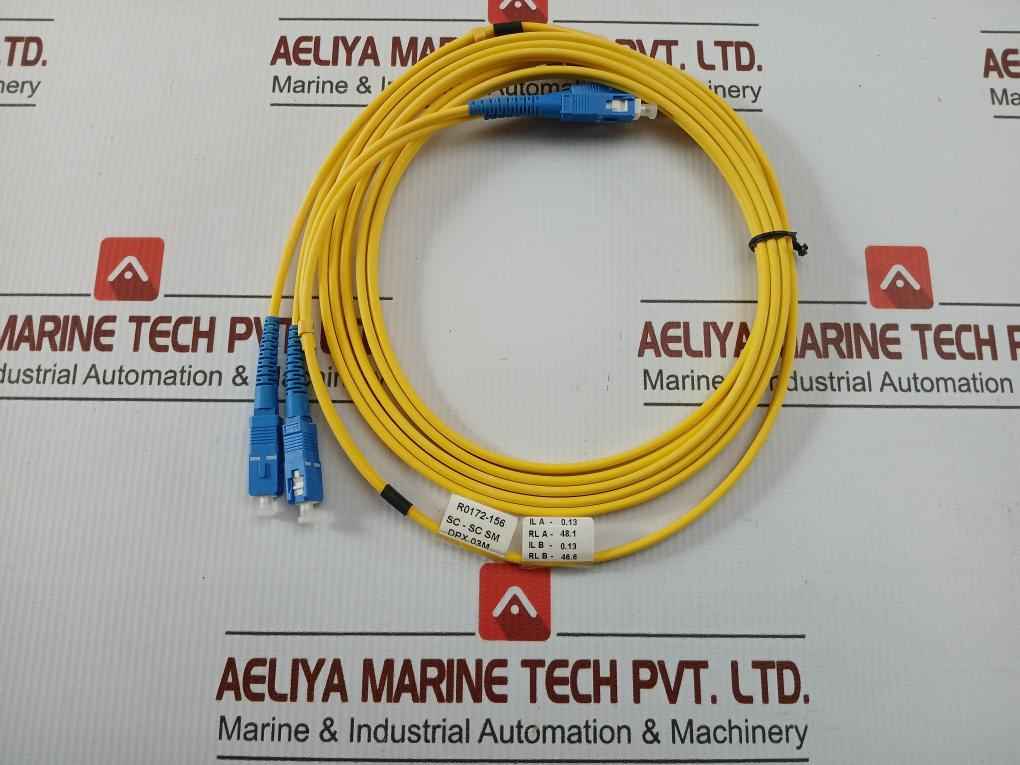 Fiber Optic Patch Cable Ftek-dx-sm-sc/Sc-pc-03M Duplex Sm Sc-sc P.C.3M 270 Gm