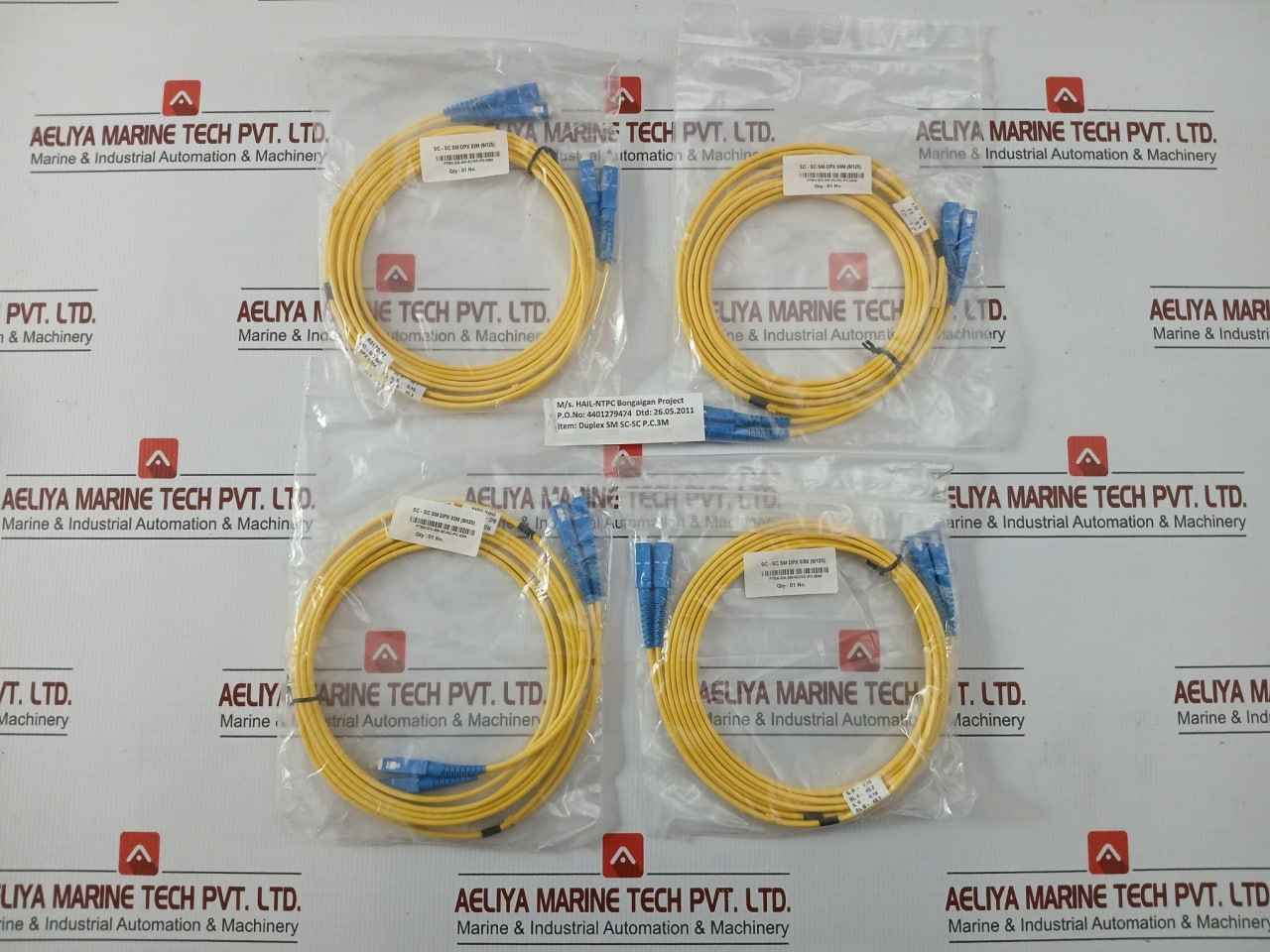 Fiber Optic Patch Cable Ftek-dx-sm-sc/Sc-pc-03M Duplex Sm Sc-sc P.C.3M 270 Gm