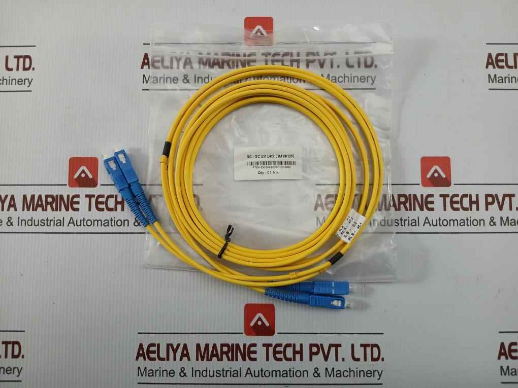 Fiber Optic Patch Cable Ftek-dx-sm-sc/Sc-pc-03M Duplex Sm Sc-sc P.C.3M 270 Gm
