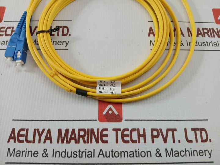 Fiber Optic Patch Cable Ftek-dx-sm-sc/Sc-pc-03M Duplex Sm Sc-sc P.C.3M 270 Gm