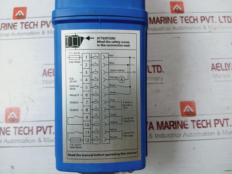 Durag D-lx 201 Ua-c0/P2/0000/Mp3 Flame Monitor With Software Interface