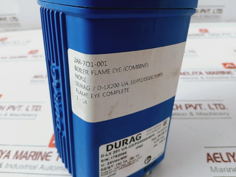 Durag D-lx 201 Ua-c0/P2/0000/Mp3 Flame Monitor With Software Interface