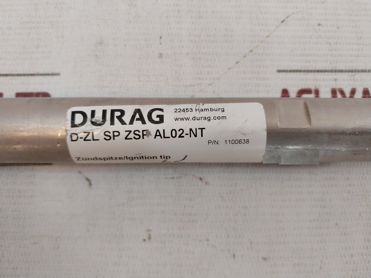 Durag D-zl Sp Zsp Al02-nt Spare Ignition Tip Boiler Oil/Lng Combination Burner 22 Mm