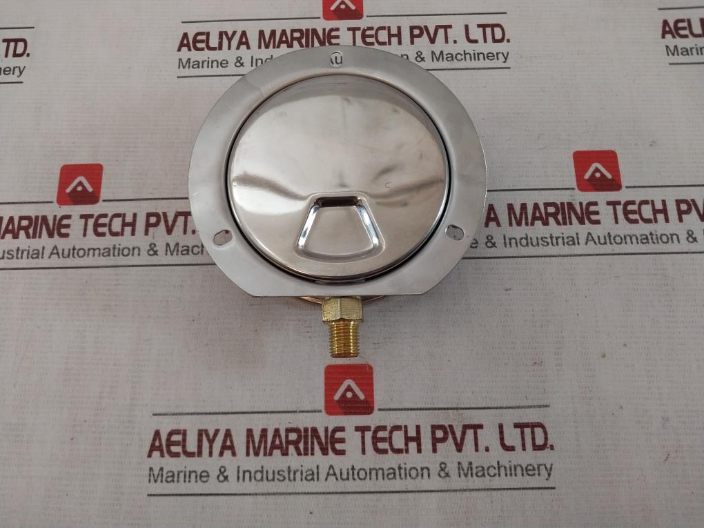 Duro United 40-400Fg02L Pressure Gauge -1 To 2 Bar, Inhg -30 To 30 Psi, 100Kpa