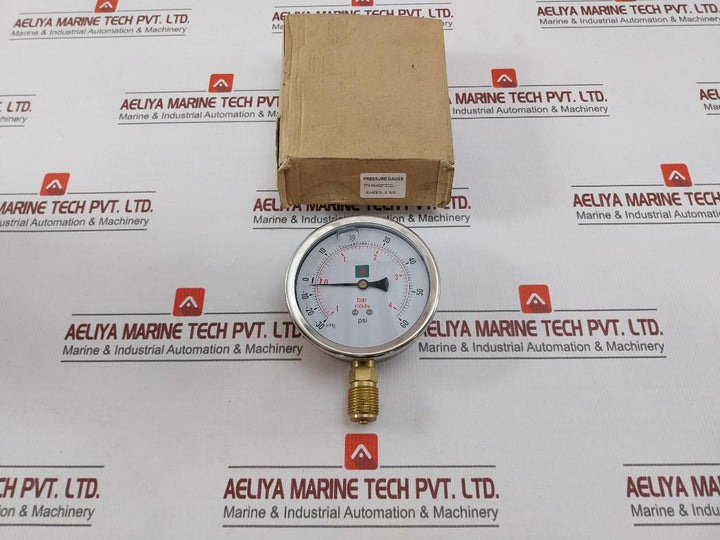 Duro United 40-400Fg02L Pressure Gauge 30-60Psi 1-4 Bar