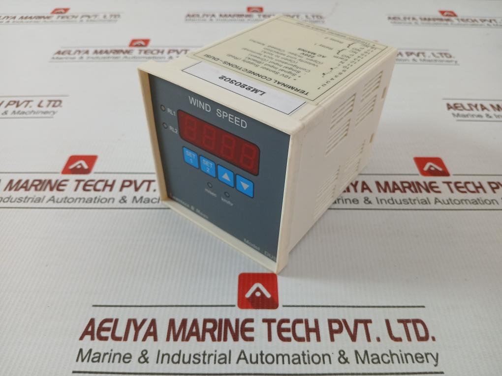 Dusi Wind Speed Indicator And Controller 110/220V 4-20Ma Lawrence & Mayo