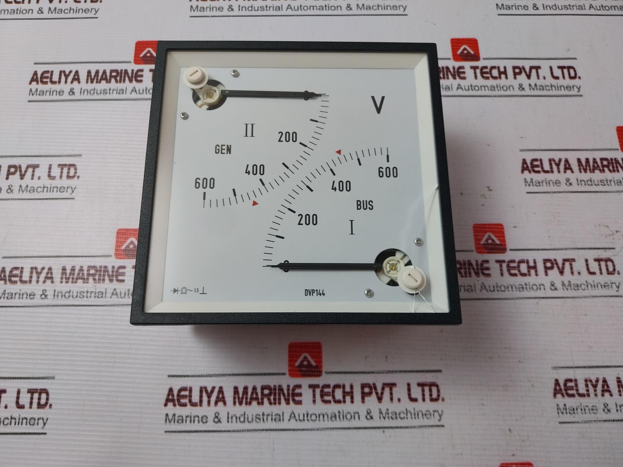 Dvp144 0-600V Double Voltmeter