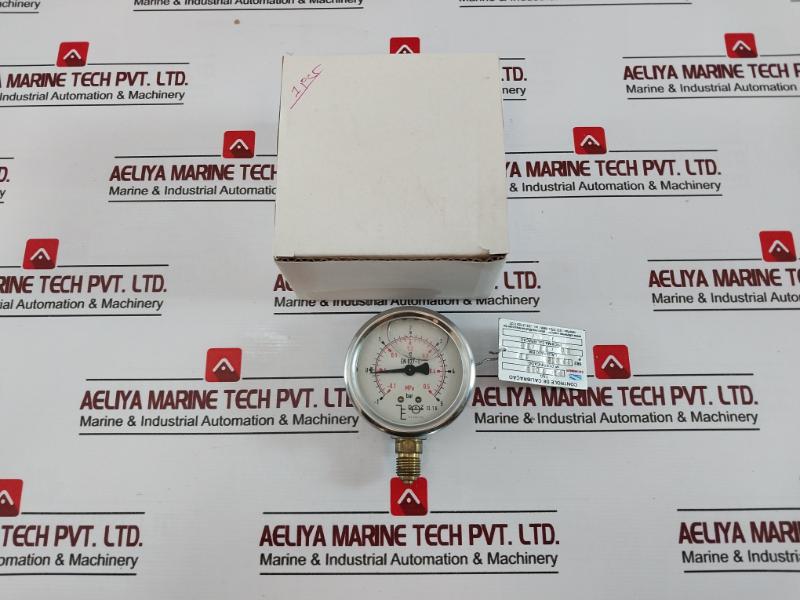 Dvz-services En 837-1 Pressure Gauge -0.1 To 0.5 Mpa -1 To 5 Bar