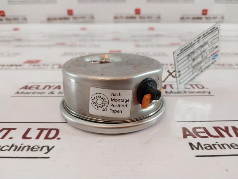 Dvz-services En 837-1 Pressure Gauge -0.1 To 0.5 Mpa -1 To 5 Bar