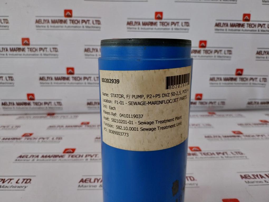 Dvz 0410119037 Stator For Sewage Treatment Plant Pump P2+P5