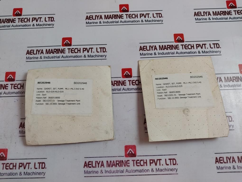 Dvz 329191 Gasket Set For Pump P6.1+p6.2