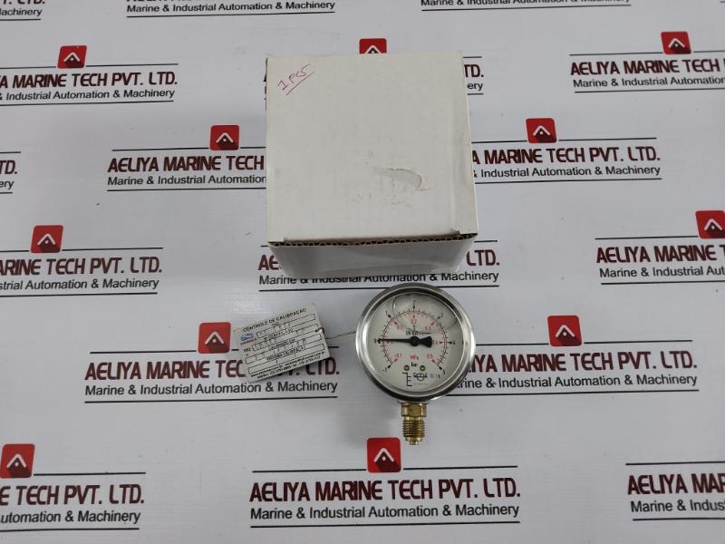 Dvz En 837-1 Liquid Pressure Gauge -0.1 To 0.5 Mpa / -1 To 5 Bar