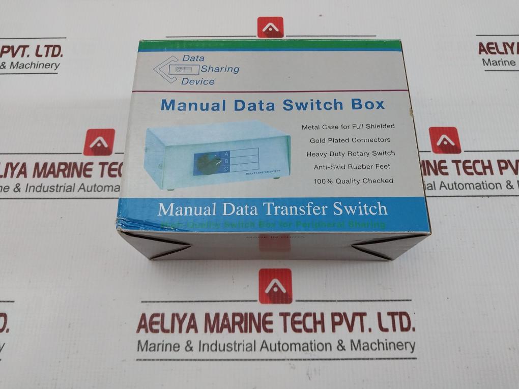 Manual Data Switch Box Dw-9Ab