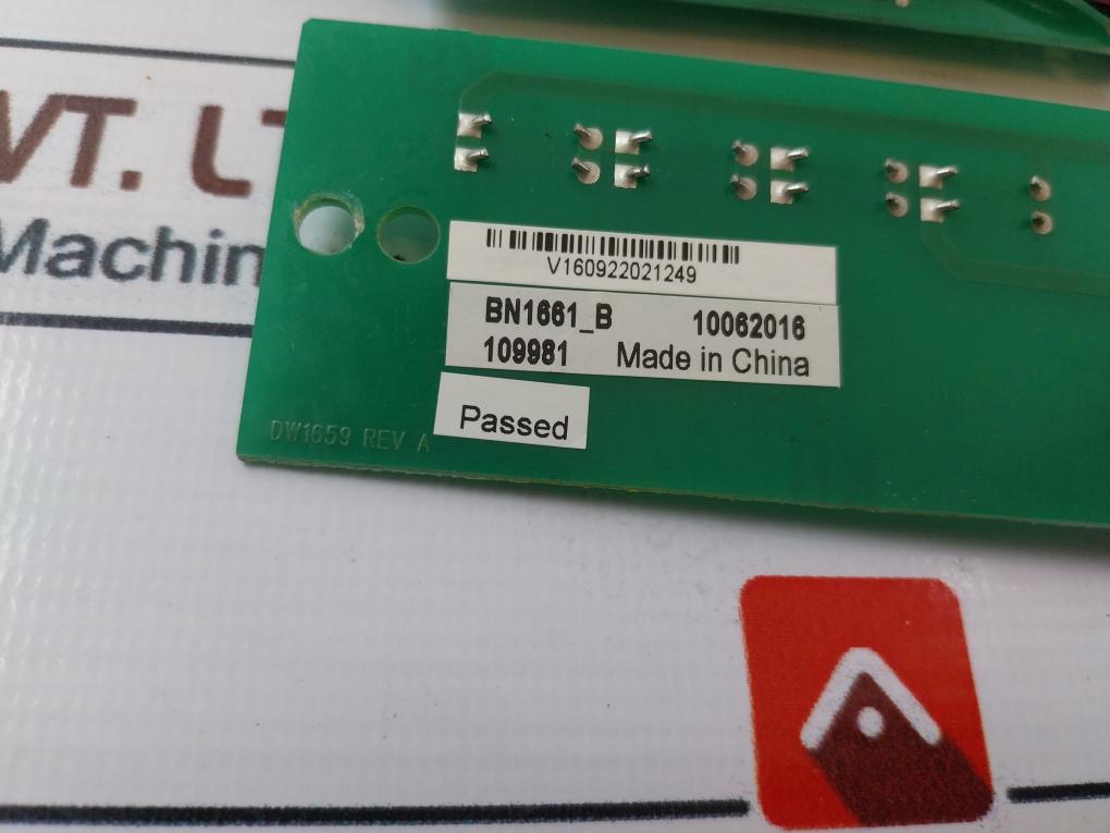 DW1659 Display Circuit Board BN1661_B Rev A