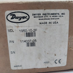 1950-10-2F Explosion-proof Differential Pressure Switch Ip54 Dwyer
