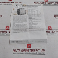 1950-10-2F Explosion-proof Differential Pressure Switch Ip54 Dwyer