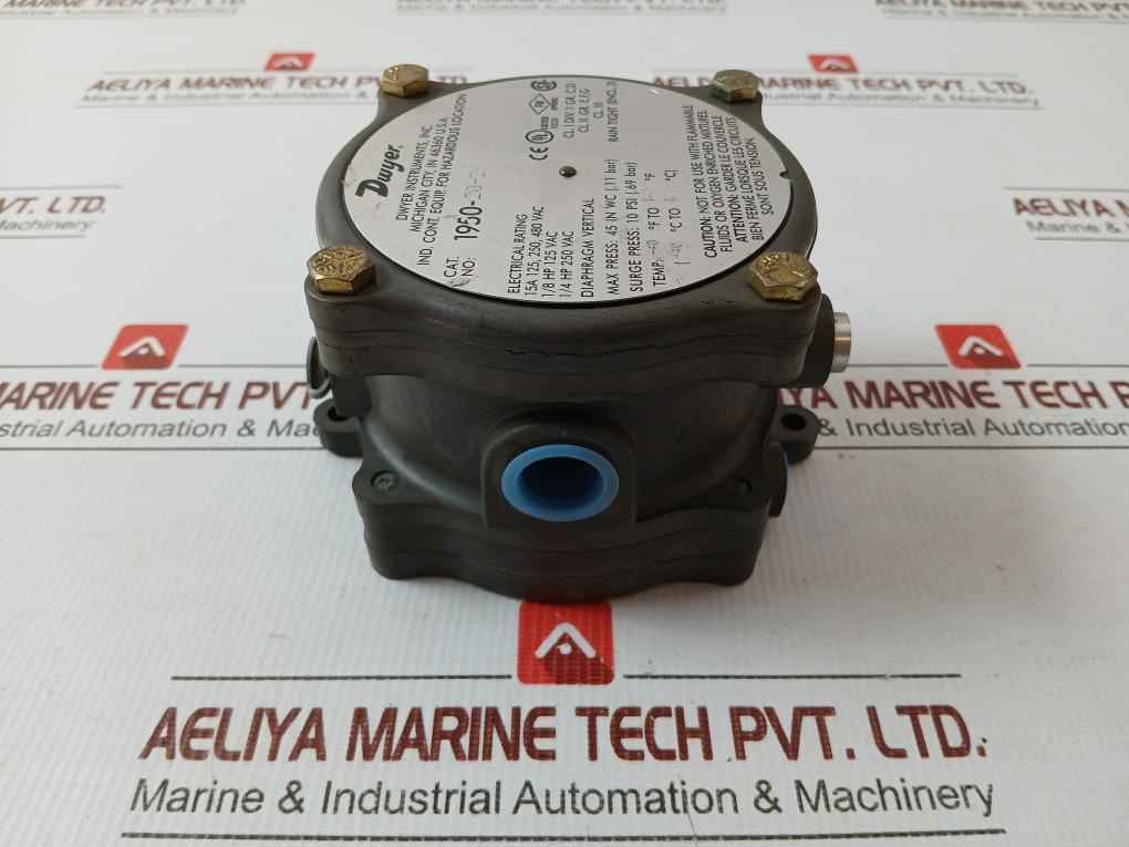 1950-20-2F Explosion-proof Differential Pressure Switch Dwyer