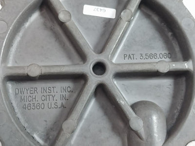 Explosion-proof Differential Pressure Switch 1/4 Hp 250 Vac Dwyer 1950-5-2F