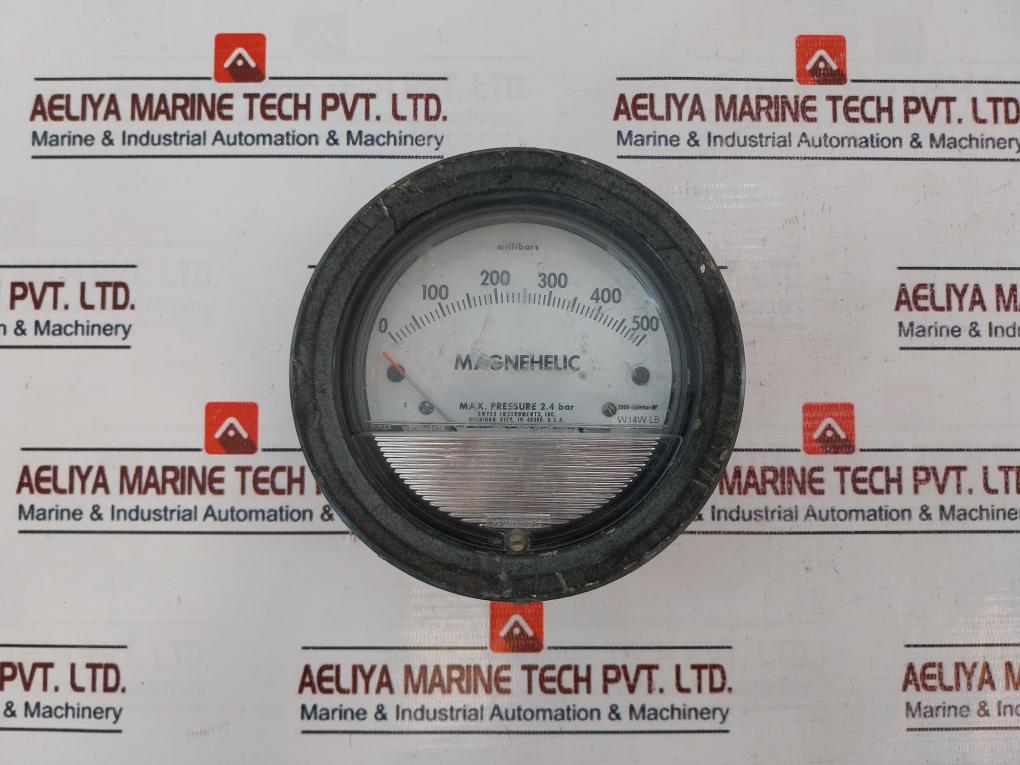 Dwyer 2000-500MBAR-MP Magnehelic Differental Pressure Gauge 0-500mBar