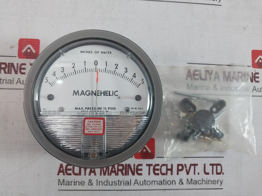 Dwyer 2310 C Magnehelic Differential Pressure Gauge 15 Psig (100Kpa) 94-12Mx-241