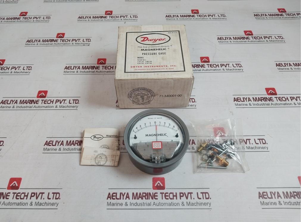 Dwyer 2310 C Magnehelic Differential Pressure Gauge 20809301104 15Psig (100 Kpa)