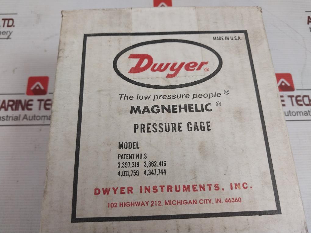 Dwyer 2310 C Magnehelic Differential Pressure Gauge 20809301104 15Psig (100 Kpa)