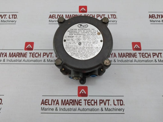 Dwyer Explosion-proof Differential Pressure Switch 480Vac 1950P-8-2F