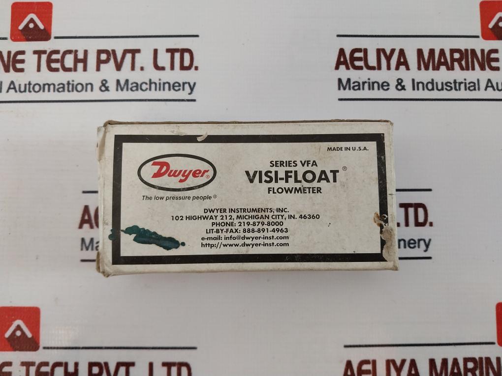 Dwyer Vfa-23-bv Flow Meter Series Vf, 376.01-121