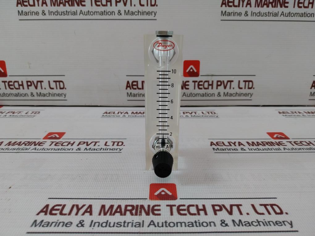 Dwyer Vfa-24-ssv Acrylic Flowmeter 690 Kpa/100 Psig