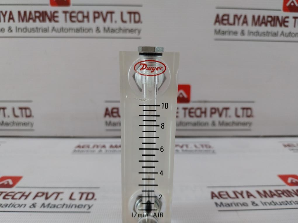 Dwyer Vfa-24-ssv Acrylic Flowmeter 690 Kpa/100 Psig