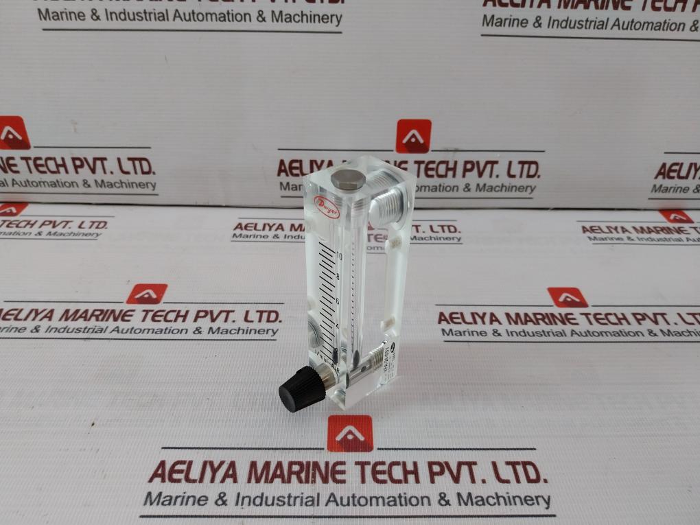Dwyer Vfa-24-ssv Acrylic Flowmeter 690 Kpa/100 Psig
