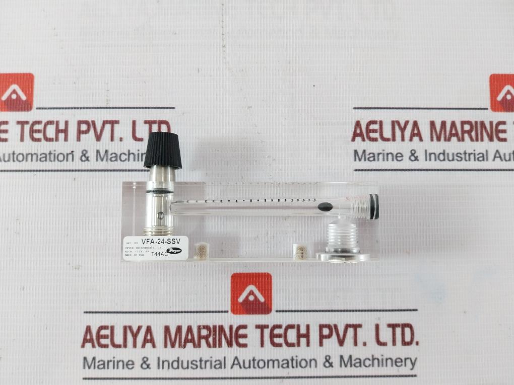 Dwyer Vfa-24-ssv Acrylic Flowmeter 690 Kpa/100 Psig